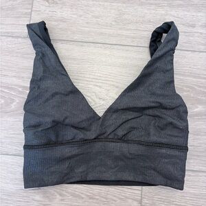lululemon black glitter bra